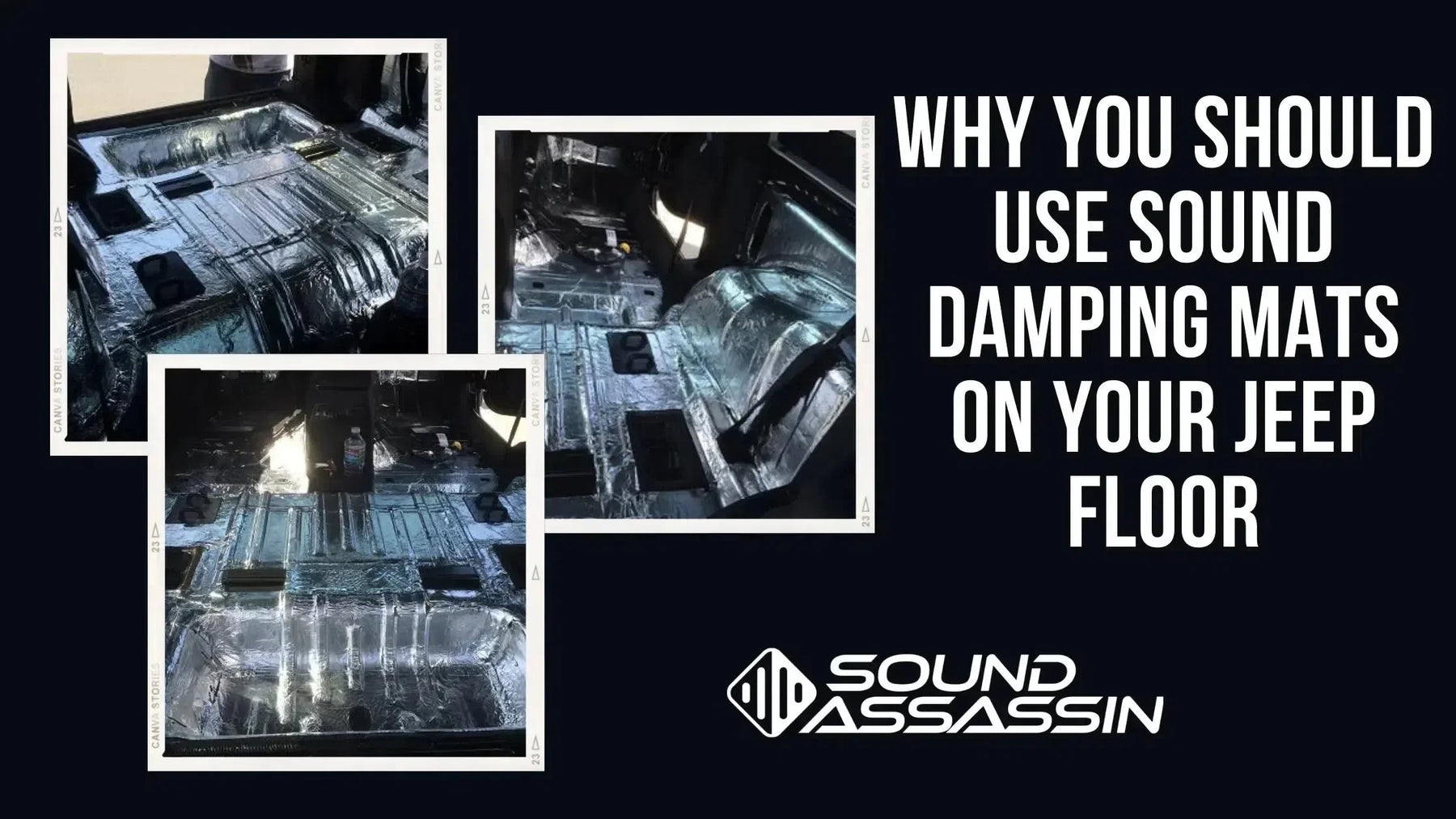 Why You Should Use Sound Damping Mats on Your Jeep Floor-Hothead Headliners