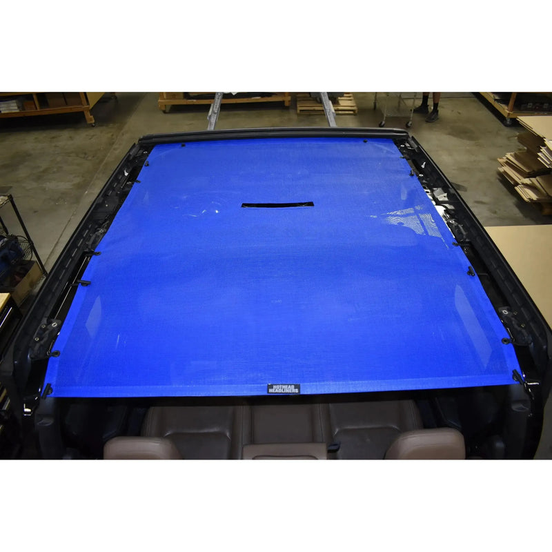 2020-2025 Jeep Gladiator JT - Hothead Sunshade-2024-Present-Blue-Hothead Headliners