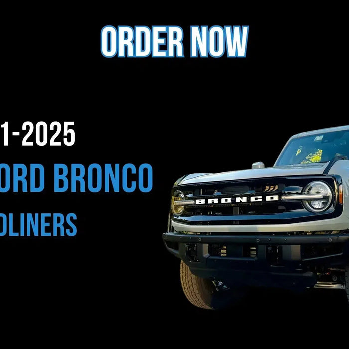 Order Hothead Headliners for 2021-2025 Ford Bronco 2-Door