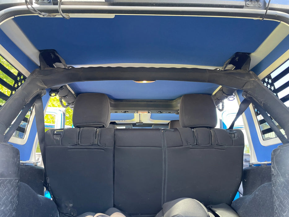 2018-2025 Jeep Wrangler JL (4 Door) - Hard Top Headliner Kit-Blue (Special Edition) - $50-Hothead Headliners