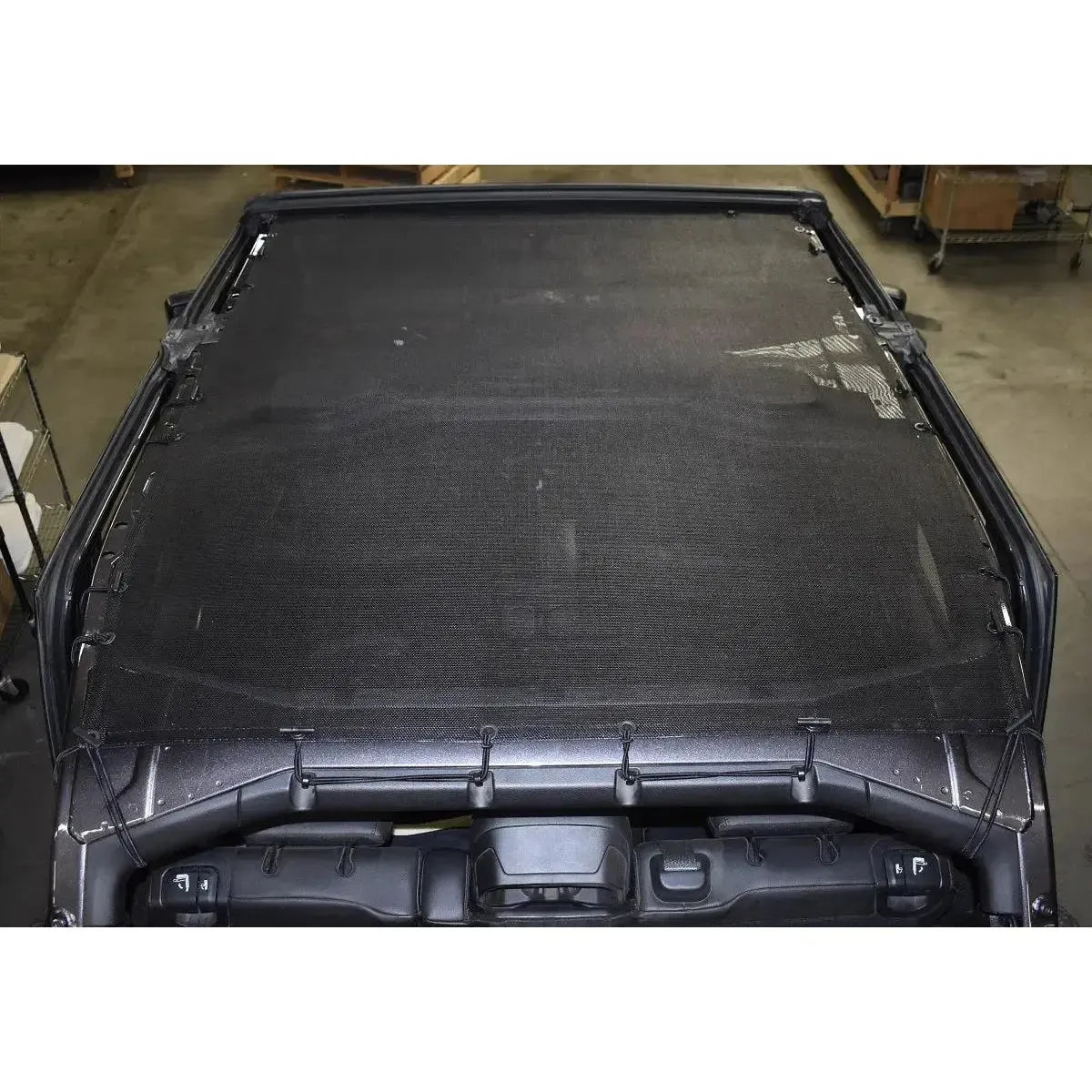 JLラングラー用メッシュサンシェード(ALIEN SUNSHADE)黒 Amazon.co.jp: Alien サンシェード ジープ ラングラー JL & JLU