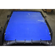 2018-2025 Jeep Wrangler JL (4 Door) - Hothead Sunshade-2024-Present-Blue-Hothead Headliners