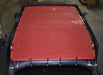 2018-2025 Jeep Wrangler JL (4 Door) - Hothead Sunshade-2024-Present-Red-Hothead Headliners