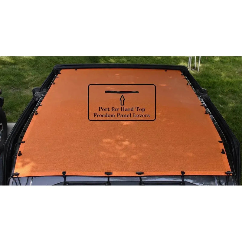 2018-2025 Jeep Wrangler JL (4 Door) - Hothead Sunshade-Hothead Headliners