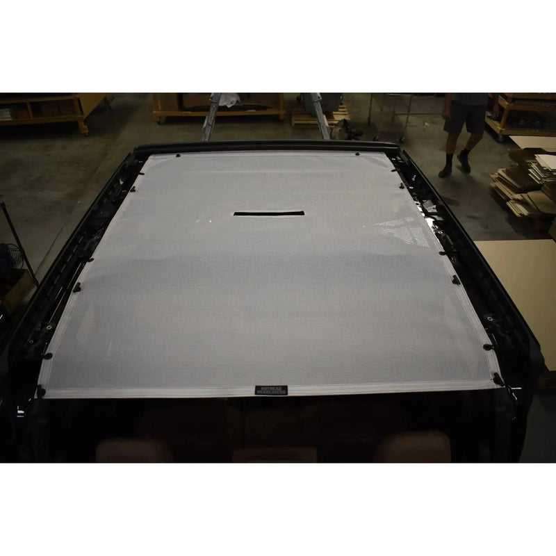 2020-2025 Jeep Gladiator JT - Hothead Sunshade-2024-Present-White-Hothead Headliners