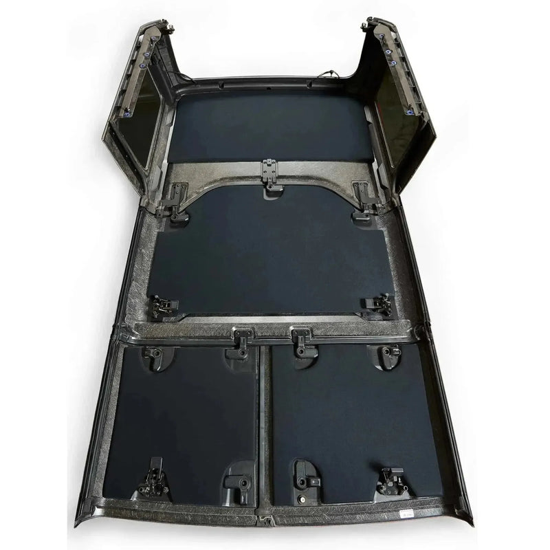 2021-2024 Ford Bronco (4 Door) - Hard Top Headliner Kit (WITH Factory Headliner Installed)-Black-Hothead Headliners