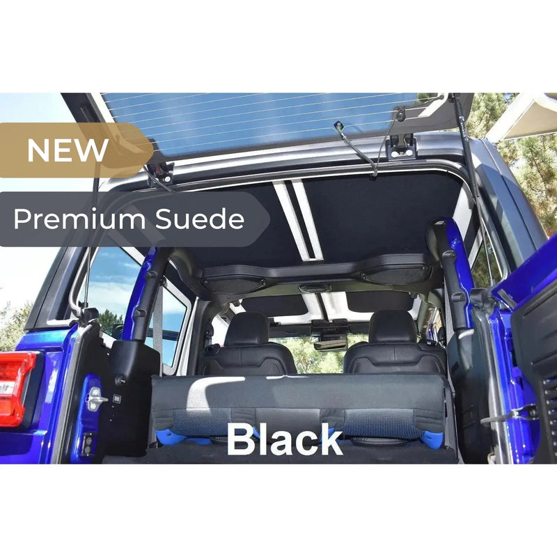 2018-2026 Jeep Wrangler JL (2 Door) Hard Top Headliner Kit – Premium Suede
